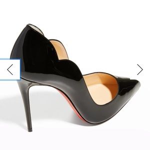 Christian louboutin black patent